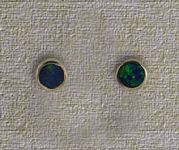 Inlaid Opal Stud Earrings IE04 Inlaid Opal Stud Earrings IE04