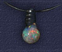 Floating Opal Chip Pendant OP30